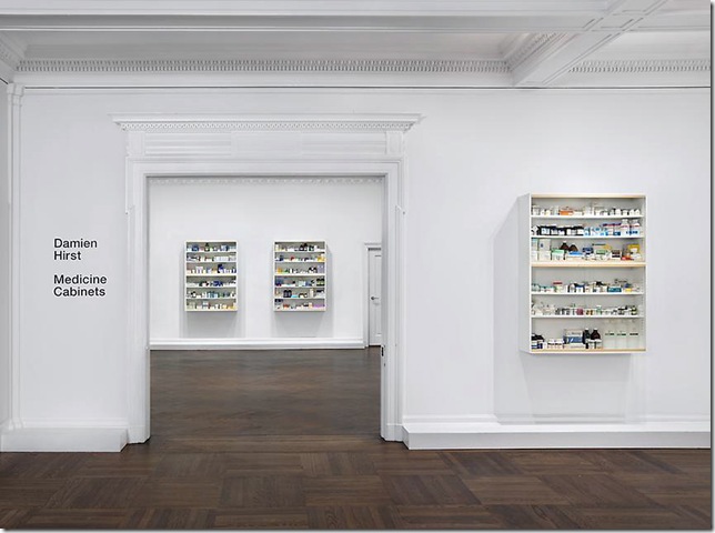 Damien Hirst – Medicine Cabinets, New York 1997