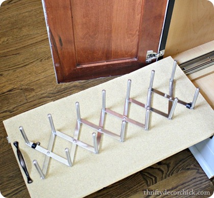 DIY roll out drawer