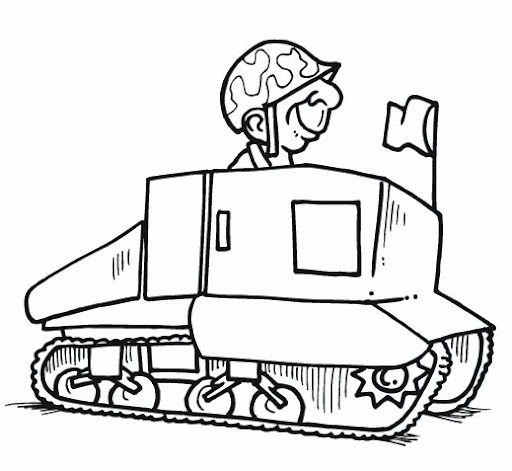 Dibujos de tanques de guerra para colorear - Imagui