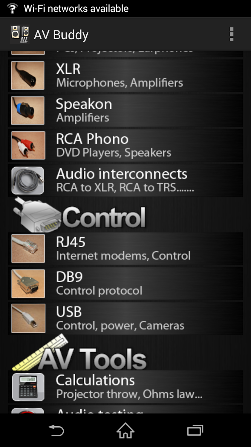 AV Buddy Screen 2