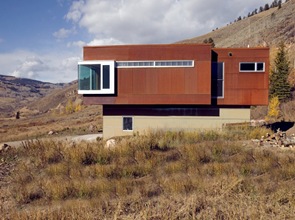 Fachada Fachada Residencia Cemento Creek