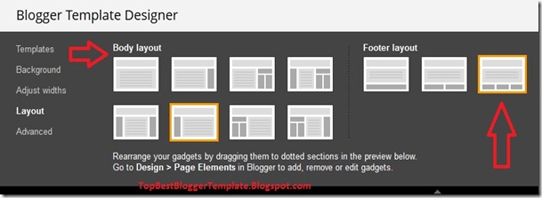 How To Changing the Sidebar Position & Main Post In Blogger Template 3