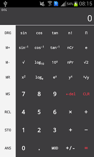 GS Scientific Calculator