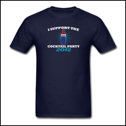 I-SUPPORT-THE-COCKTAIL-PARTY-2012-T-Shirts