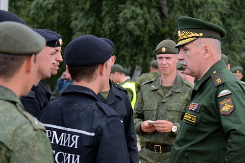 Фотографии со второго этапа по танковому биатлону