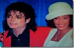 Whitney Houston, Michael Jackson