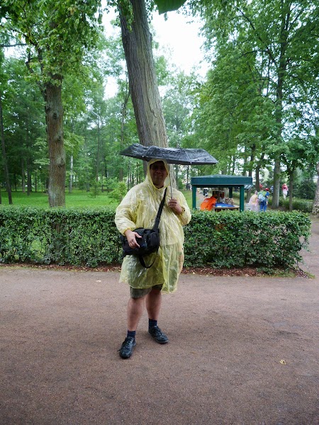  Ploaie la Peterhof