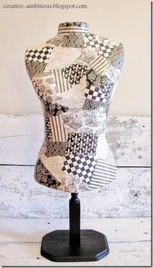 Decorative Dress Form Tutorial