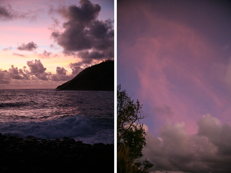 purple pre-sunrise