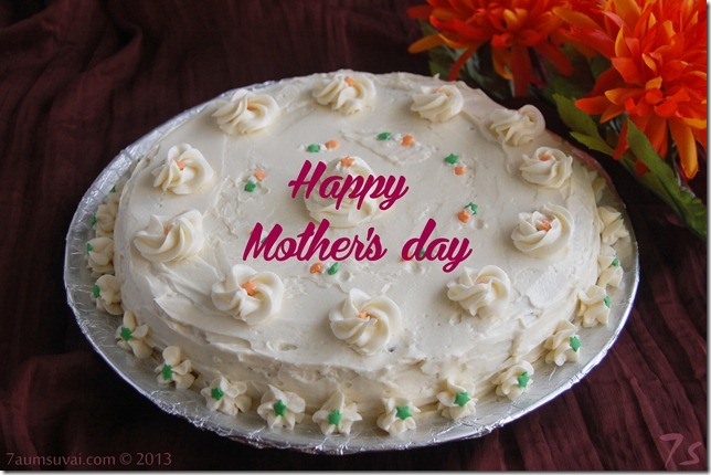 Vanilla cake Happy Mother's day