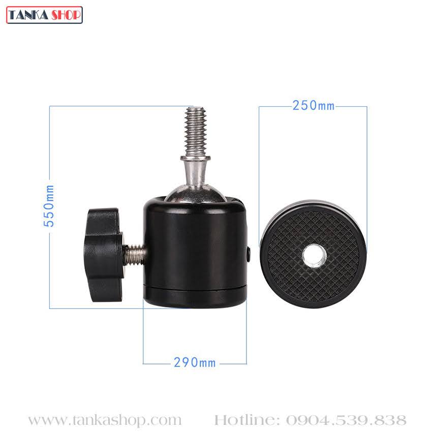Ball head screw 1/4 inch tripod Ball head screw 1/4 inch tripod