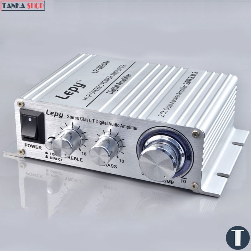 Bộ khuếch đại âm thanh 12V Bộ khuếch đại âm thanh 12V Lepy LP-2020A