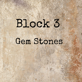 Block 3 Gem Stones