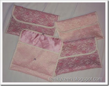 Pretty Lacey Pouches