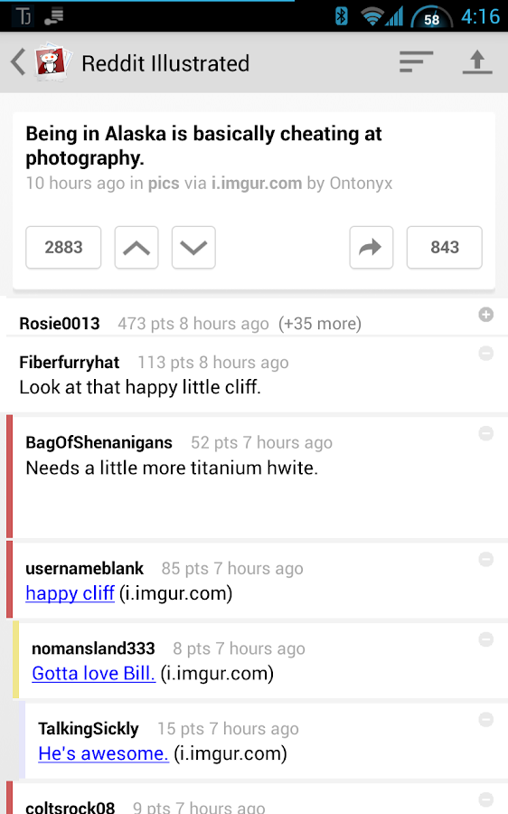   Illustrated for Reddit – zrzut ekranu 