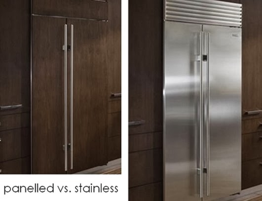 panelled vs stainless- SAH