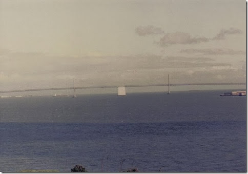 San Francisco-Oakland Bay Bridge on March 16, 1992