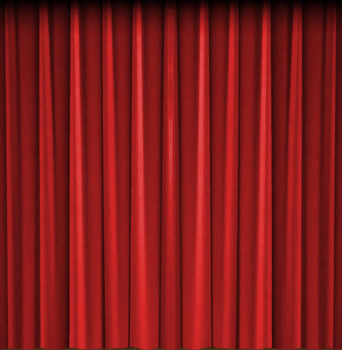 Cliquer sur la corde pour ouvrir ou fermer le rideau