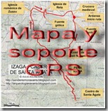 Mapa y GPS - Pico Behorleguy - Baja Navarra