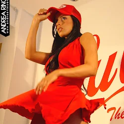 Andrea Rincon, Selena Spice Galer&iacute;a 55 - Vestido Rojo y Tanga Roja &ndash; AndreaRincon.com Foto 41