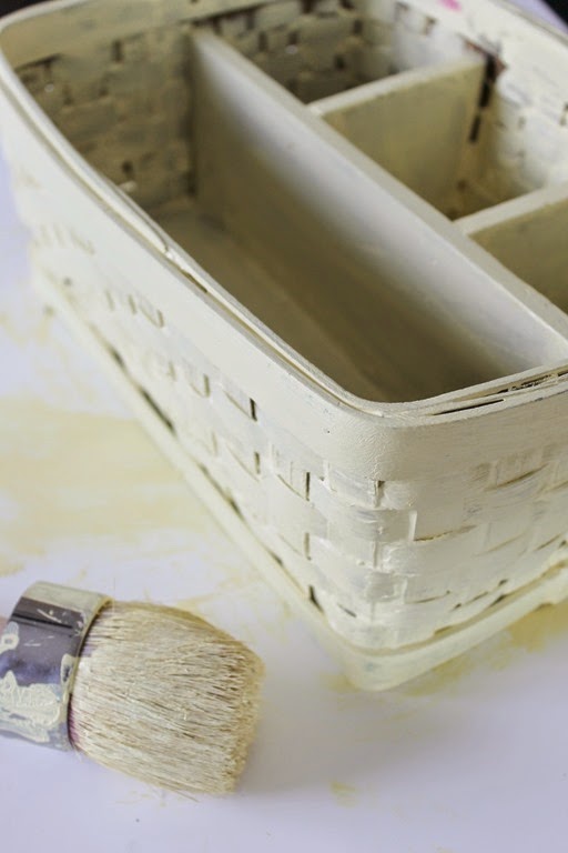how to paint a basket #ad