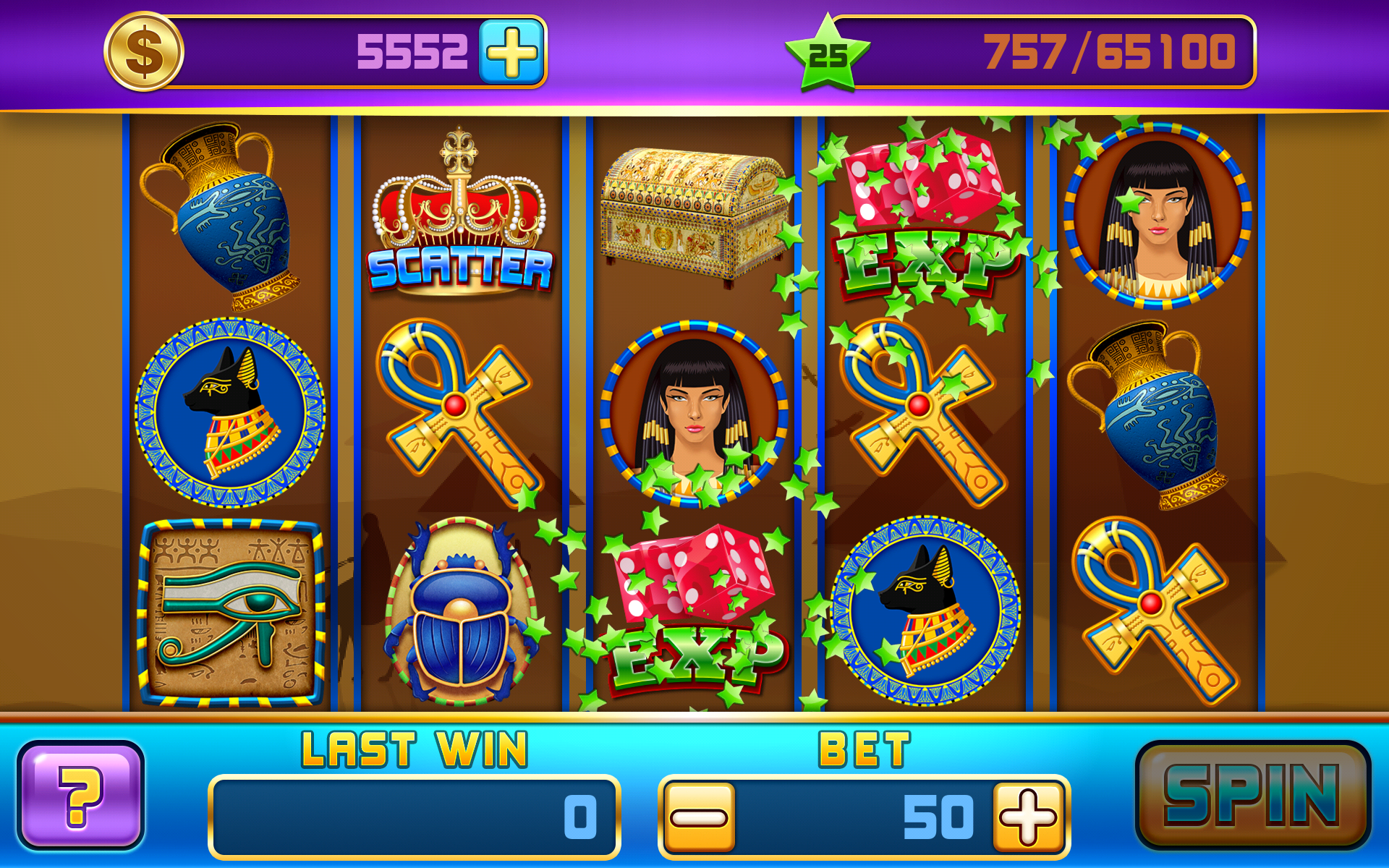 Android application Clockwatchers Slots screenshort