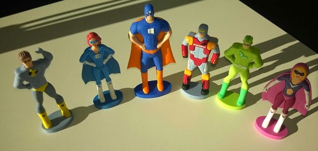 MVC Hero Figurines MVC Hero Figurines