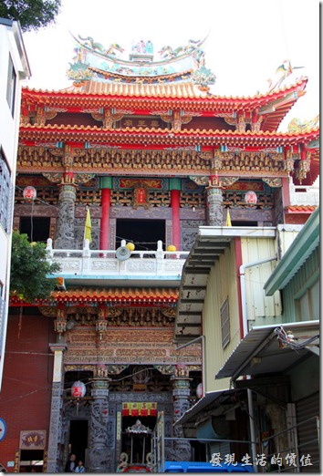 台南-神農街老街。藥王廟