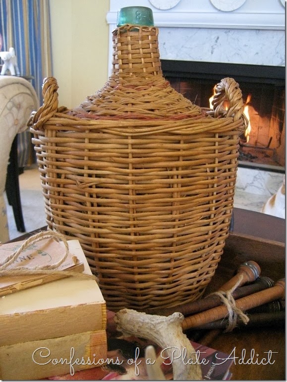 CONFESSIONS OF A PLATE ADDICT Favorite New Find...My $3.63 Demijohn! CONFESSIONS OF A PLATE ADDICT Favorite New Find...My $3.63 Demijohn!