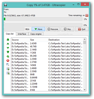 Ultracopier for Faster File Copy, Move and Transfer