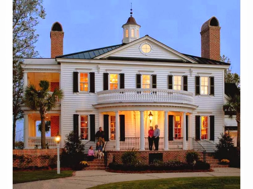 Georgian Style Homes Floor Plans - AyanaHouse