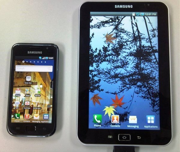 Samsung Galaxy Tab and Samsung Galaxy S