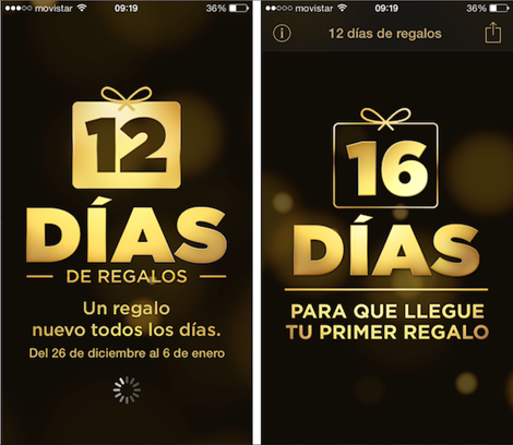 12 días de regalos para iOS