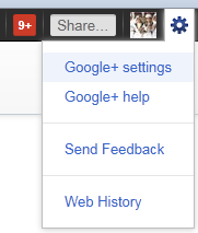 Google+ privacy settings