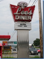 2164 Pennsylvania - York, PA - Lincoln Hwy (Hwy 30)(Market St) - 1951 Lee's Diner sign