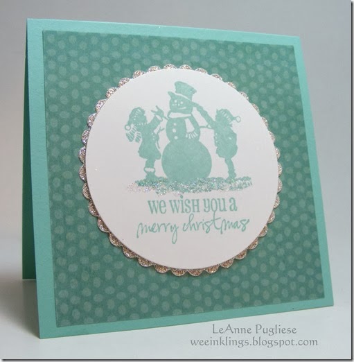 LeAnne Pugliese WeeInklings Merry Monday Christmas Stampin Close to my Heart