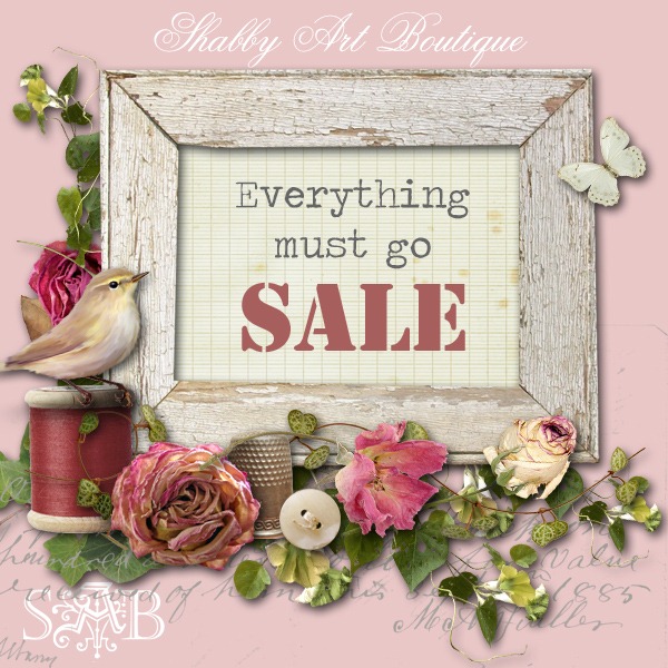 Everything must go sale