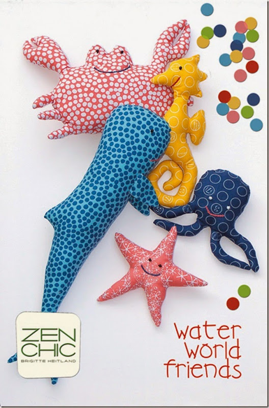 Cover Water World fabrid to for kids Zen Chic