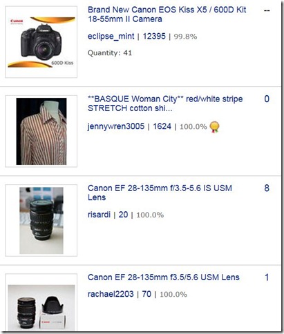 sharons ebay watch list