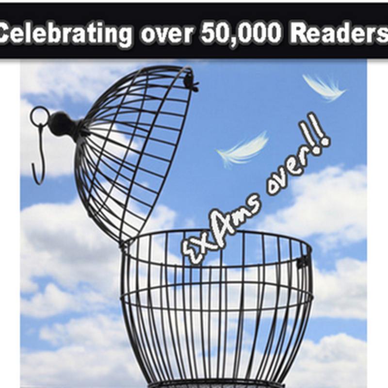Exams Over! Celebrating Over 58,000 Readers