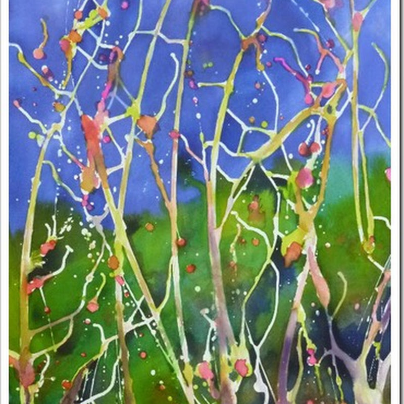 Marcia Crumley – Organic Flowing Paintings of Trees