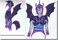 Princess Luna's Royal Guard Costume Concept