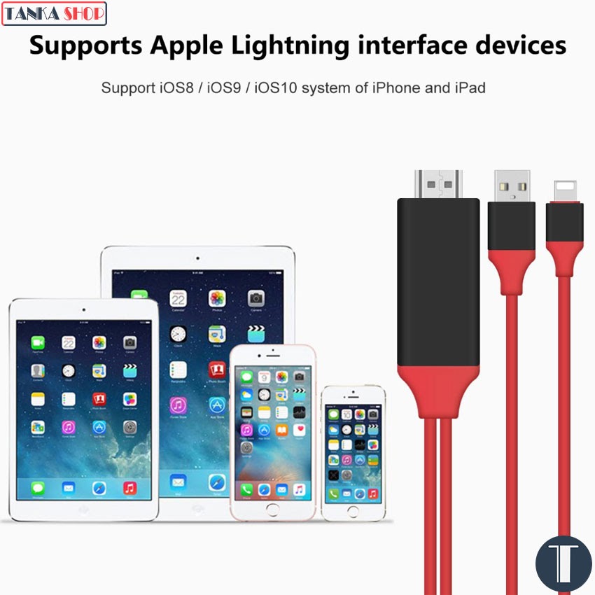 Cáp HDMI cho iPhone Cáp kết nối iphone với tivi