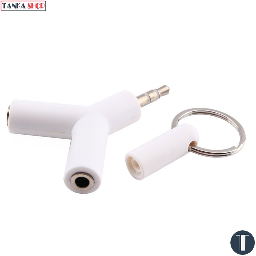 Jack chia tai nghe 1 ra 2 cổng 3.5mm Bộ chia tai nghe 2 cổng
