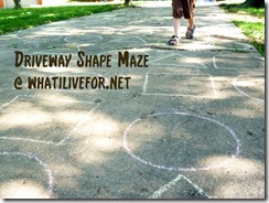 Driveway Shape Maze @ whatilivefor.net