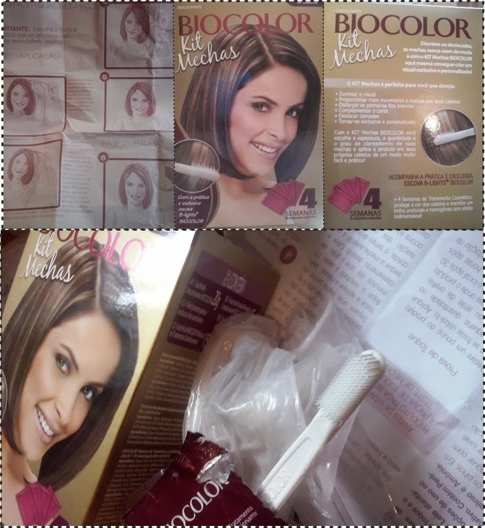 Kit Mechas Biocolor- Eu Fiz na Minha Filha! Kit Mechas Biocolor