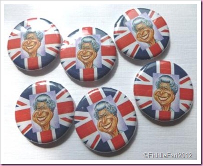 Diamond Jubilee Crafts Queen badges