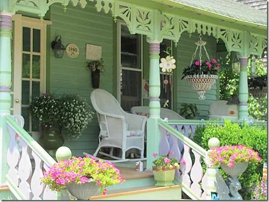 Green porch