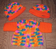 6 bikini yarn sweater and hats