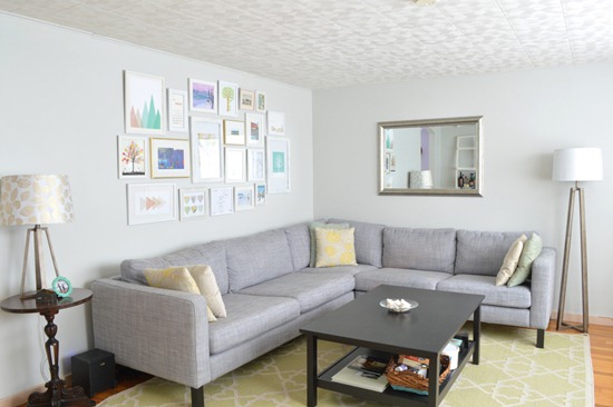 IKEA sectional with cover